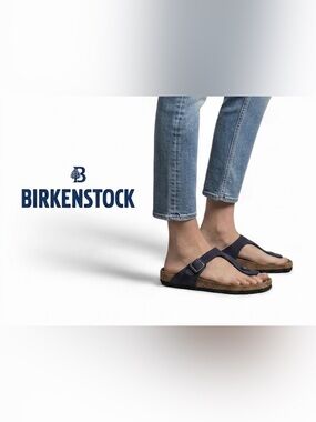 Authentic Birkenstock signature designer sandals woman’s Sz 8 Euro 39
